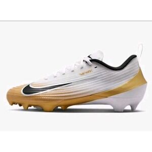 Nike Vapor Speed 3 Men's Size 12 Football Cleats White Gold 2025 FB3303 103